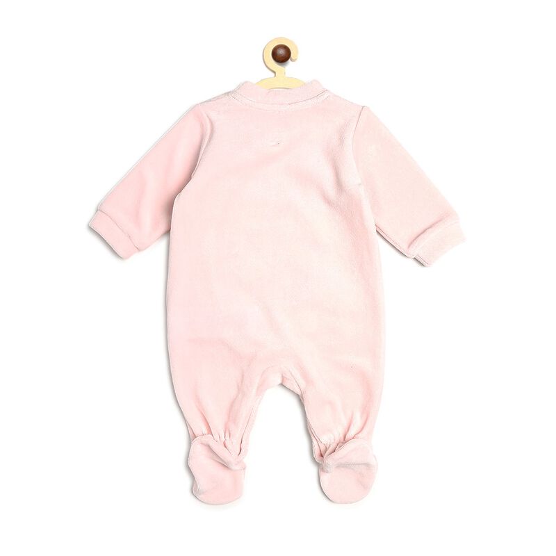 Velour Babysuit-Front Opening image number null
